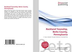 Capa do livro de Rockland Township, Berks County, Pennsylvania 