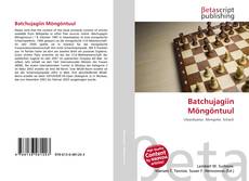 Portada del libro de Batchujagiin Möngöntuul