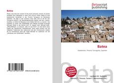 Portada del libro de Batea