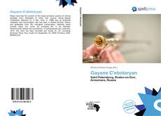 Bookcover of Gayane C'ebotaryan