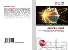 Capa do livro de Assemble Insert 