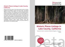 Capa do livro de Historic Places Listings in Lake County, California 