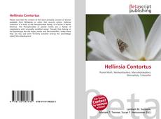 Capa do livro de Hellinsia Contortus 