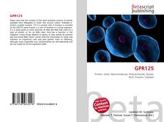 Capa do livro de GPR125 