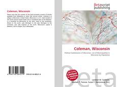 Copertina di Coleman, Wisconsin