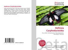 Capa do livro de Hellinsia Carphodactoides 