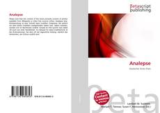 Copertina di Analepse
