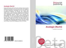 Bookcover of Analogie (Recht)