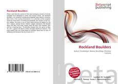 Buchcover von Rockland Boulders