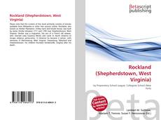 Rockland (Shepherdstown, West Virginia)的封面