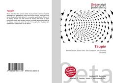 Couverture de Taupin