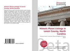 Couverture de Historic Places Listings in Lenoir County, North Carolina