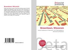 Capa do livro de Browntown, Wisconsin 