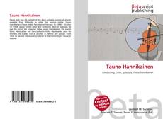Buchcover von Tauno Hannikainen
