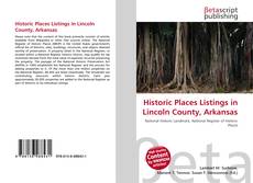 Buchcover von Historic Places Listings in Lincoln County, Arkansas