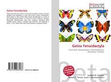 Buchcover von Geina Tenuidactyla