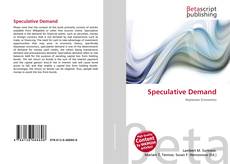Copertina di Speculative Demand