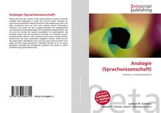 Copertina di Analogie (Sprachwissenschaft)