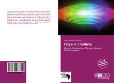 Capa do livro de Tatyana Chudova 