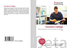 Couverture de Taunton's College