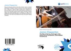 Bookcover of James Clapperton