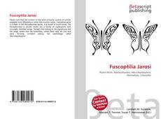 Portada del libro de Fuscoptilia Jarosi