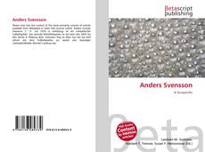 Couverture de Anders Svensson
