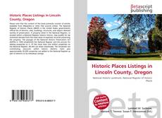 Couverture de Historic Places Listings in Lincoln County, Oregon
