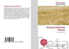 Couverture de Analytic Hierarchy Process