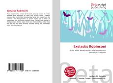 Buchcover von Exelastis Robinsoni