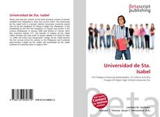 Couverture de Universidad de Sta. Isabel