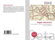 Capa do livro de Argyle, Wisconsin 