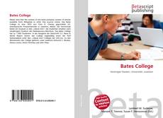 Bates College kitap kapağı