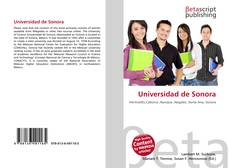 Couverture de Universidad de Sonora