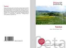 Couverture de Taunus