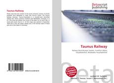 Taunus Railway kitap kapağı