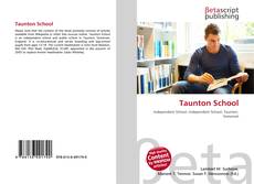 Couverture de Taunton School