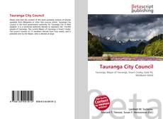 Capa do livro de Tauranga City Council 