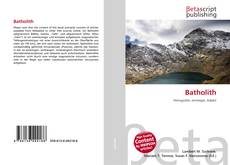 Couverture de Batholith