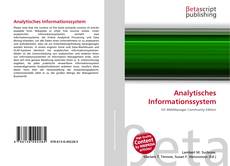Couverture de Analytisches Informationssystem