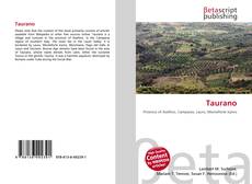 Couverture de Taurano