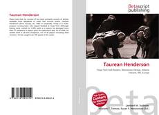 Capa do livro de Taurean Henderson 