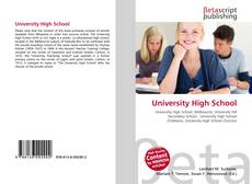 Couverture de University High School