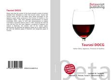 Capa do livro de Taurasi DOCG 
