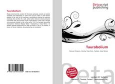 Copertina di Taurobolium