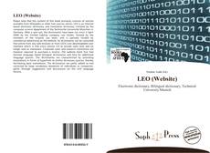 LEO (Website) kitap kapağı