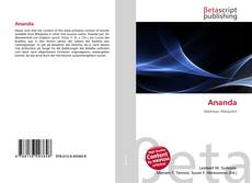 Couverture de Ananda