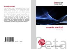 Couverture de Ananda Mahidol
