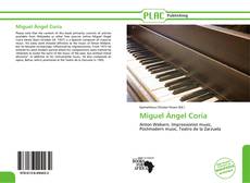 Portada del libro de Miguel Ángel Coria