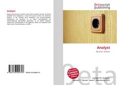 Capa do livro de Analyst 